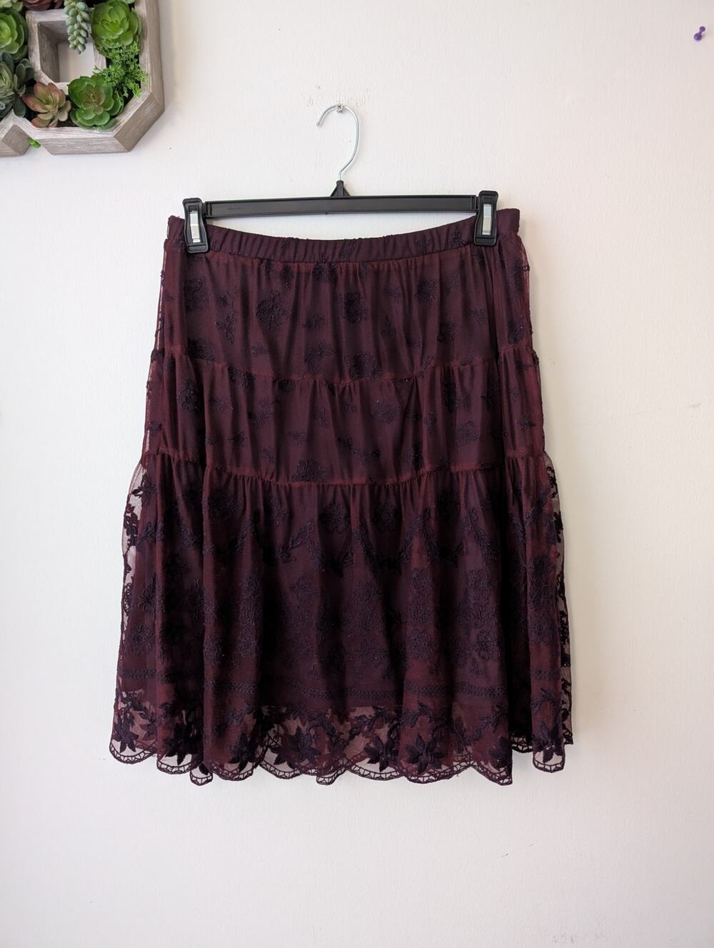 sundance lace skirt